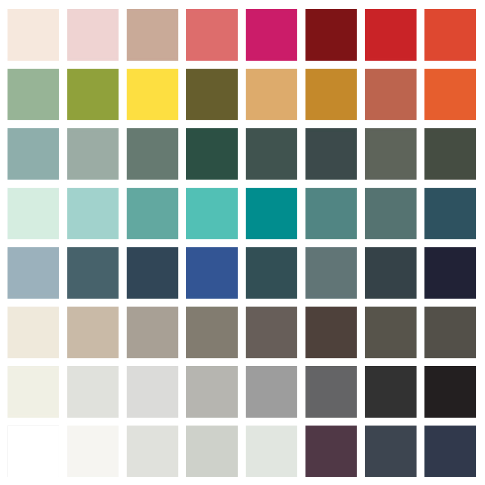 Chalk Colour Pallette