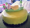 Cake with gnome