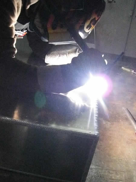 Rocky Welding Close Up