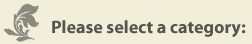 Please Select a Category